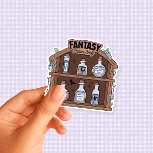 Fantasy Potion Shelf