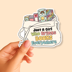 Just a Girl Who Brings Books Everywhere