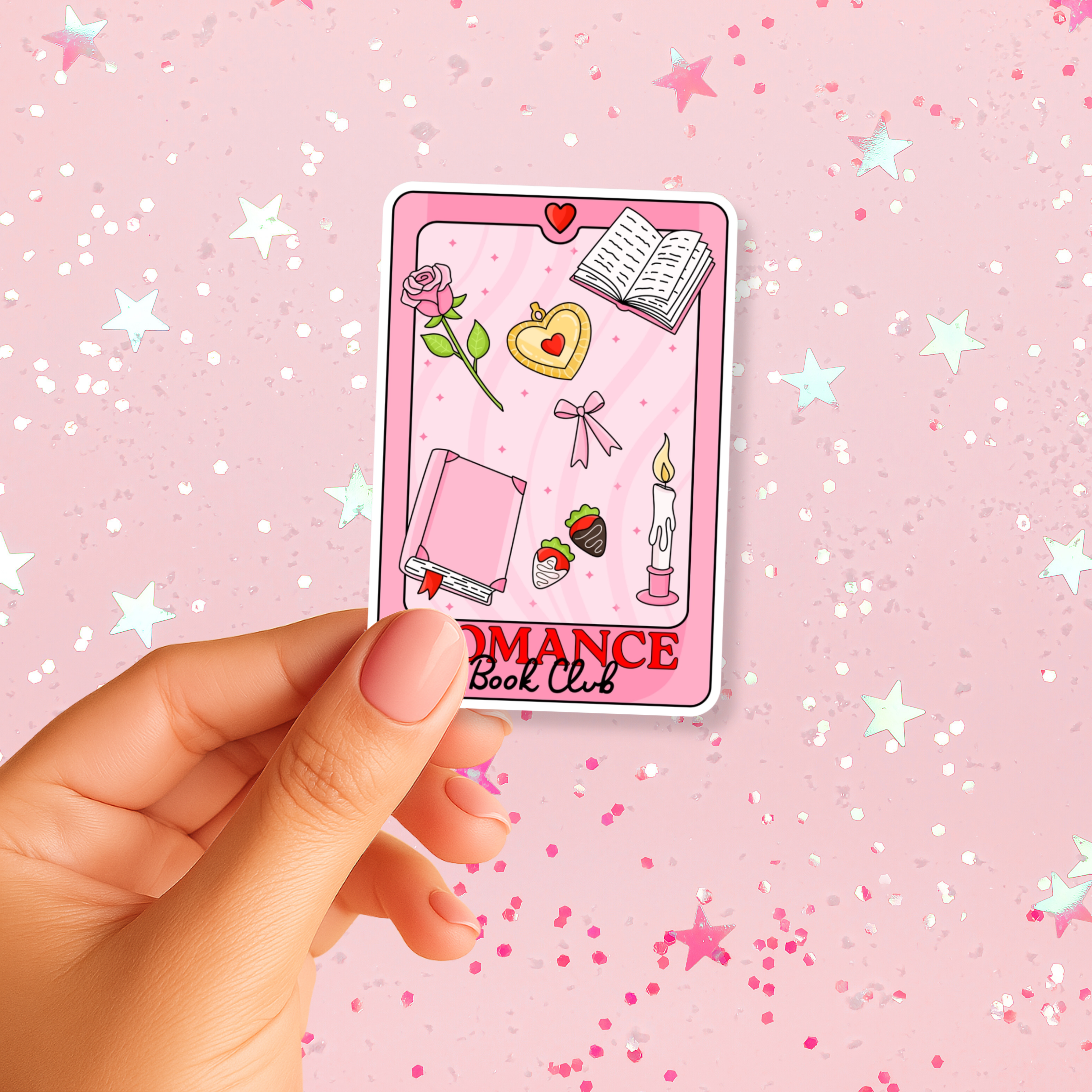 Romance Book Club Tarot Card