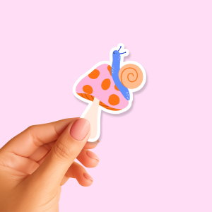 Champignon et escargot