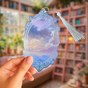 Silver leaf Lavender Sky