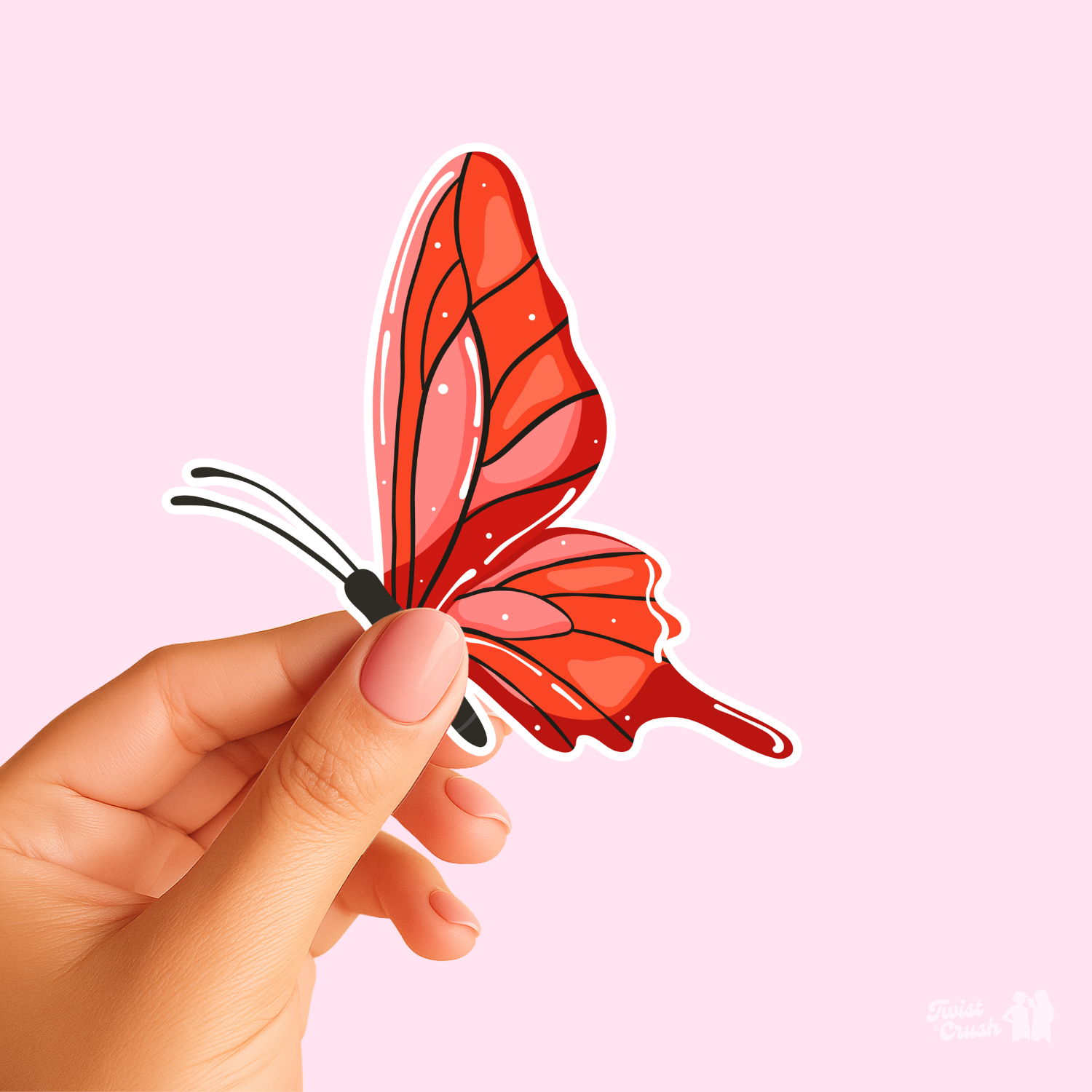 Red butterfly