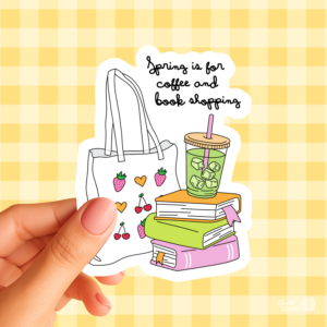 Spring is for coffee and book shopping