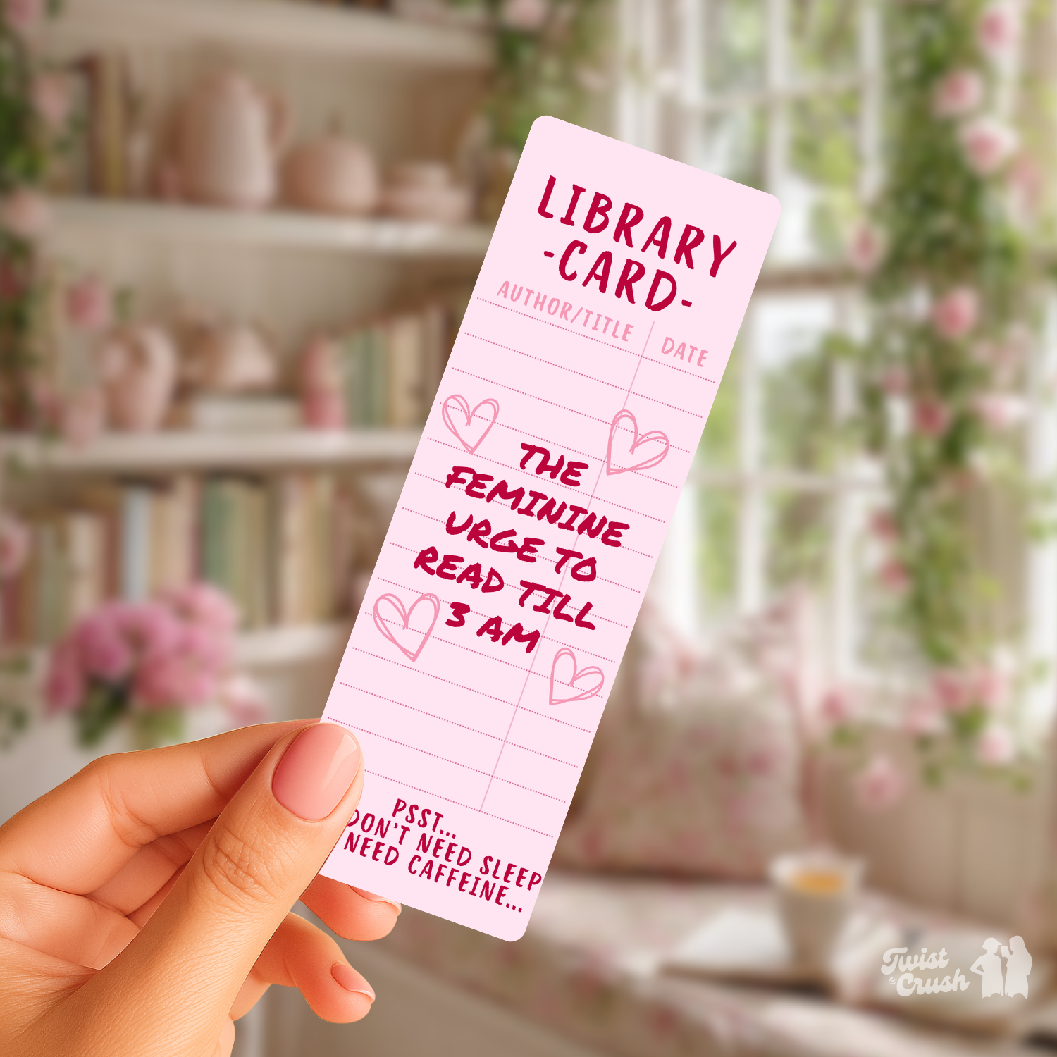 The feminine urge to read till