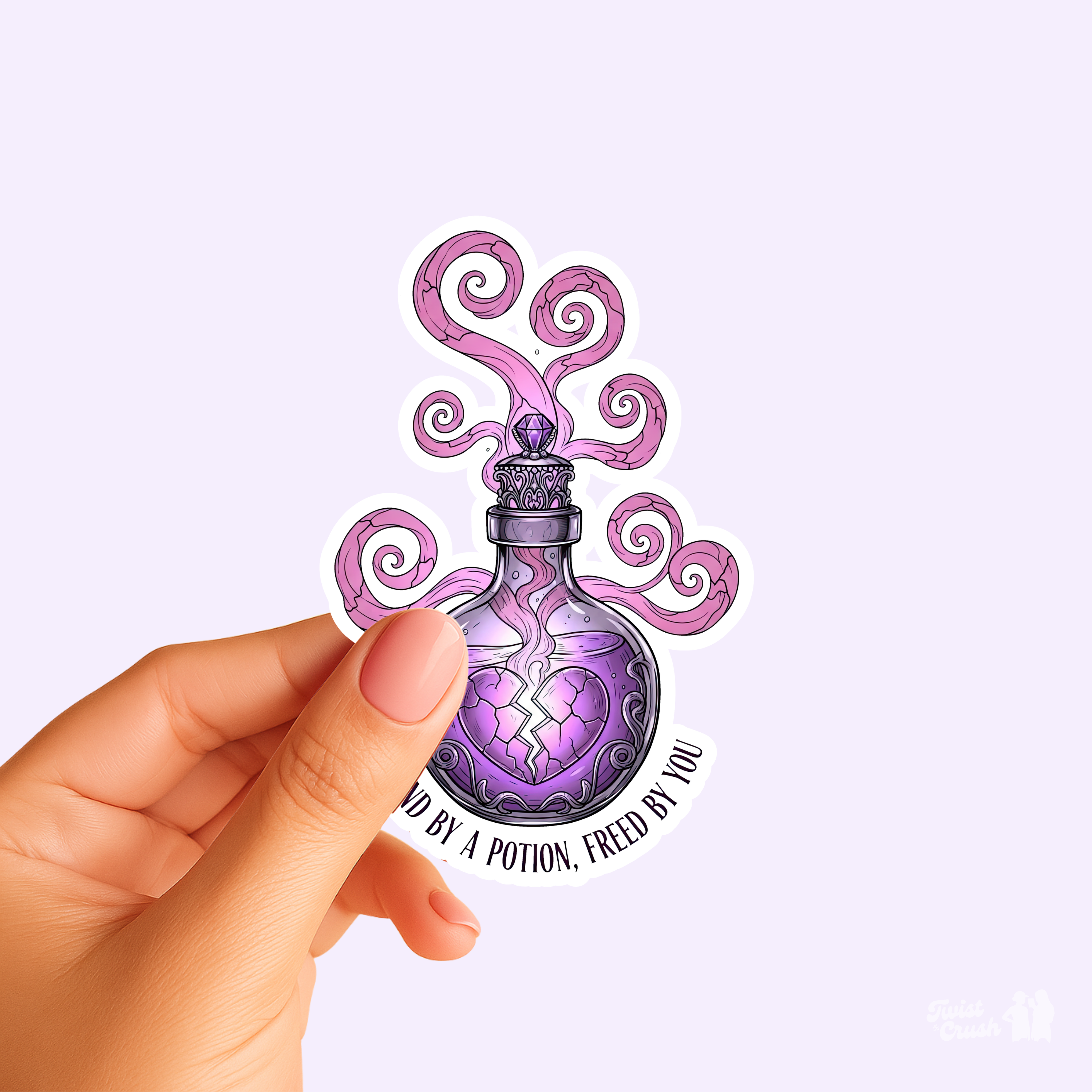 Bound by a potion, freed by you
