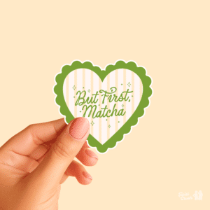 But first matcha