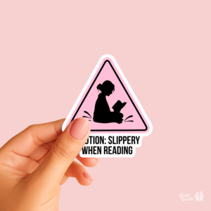 Caution slippery when reading