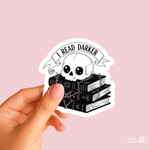 I read darker
