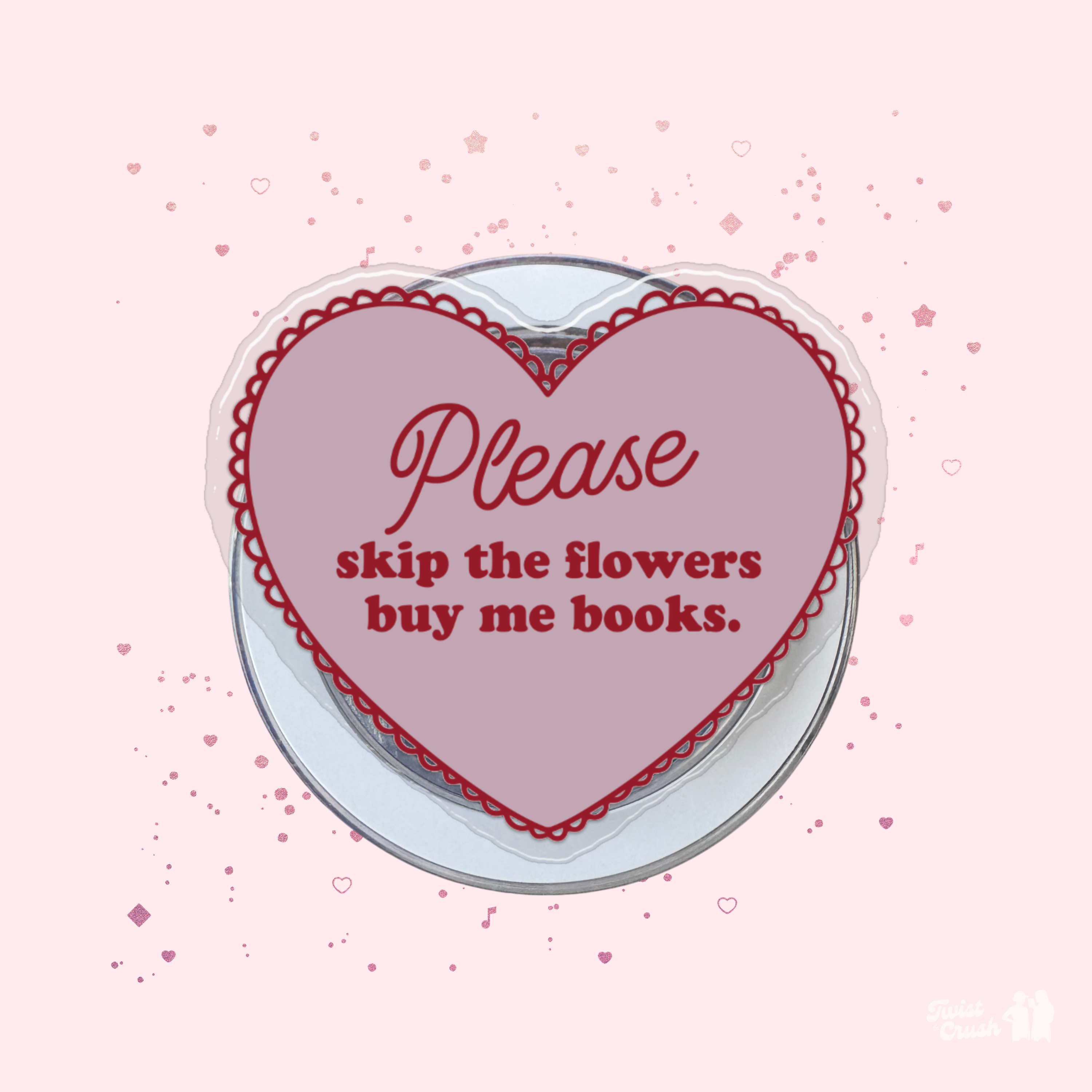 Please skip flowers buy me books