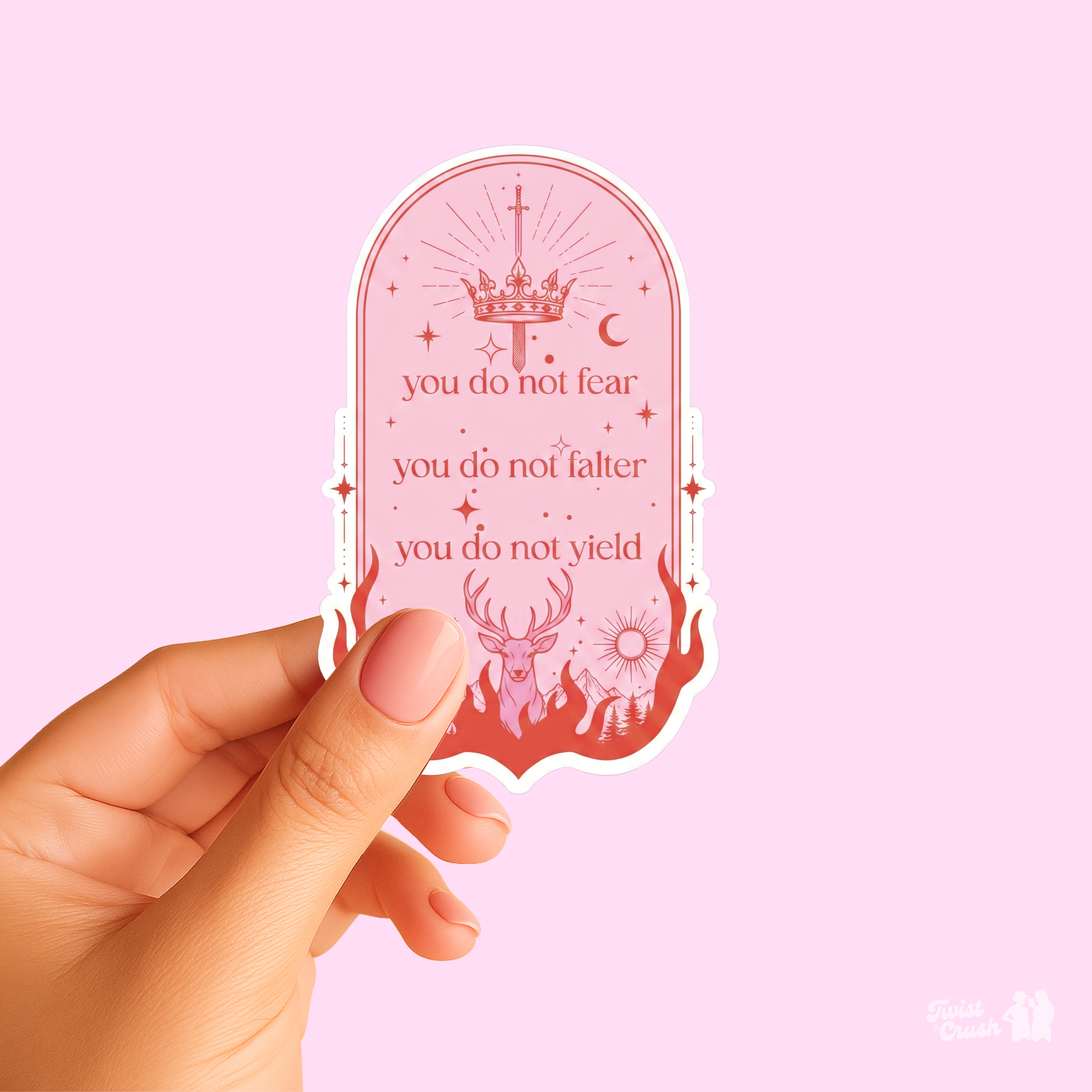 Red Unyielding Throne of Glass